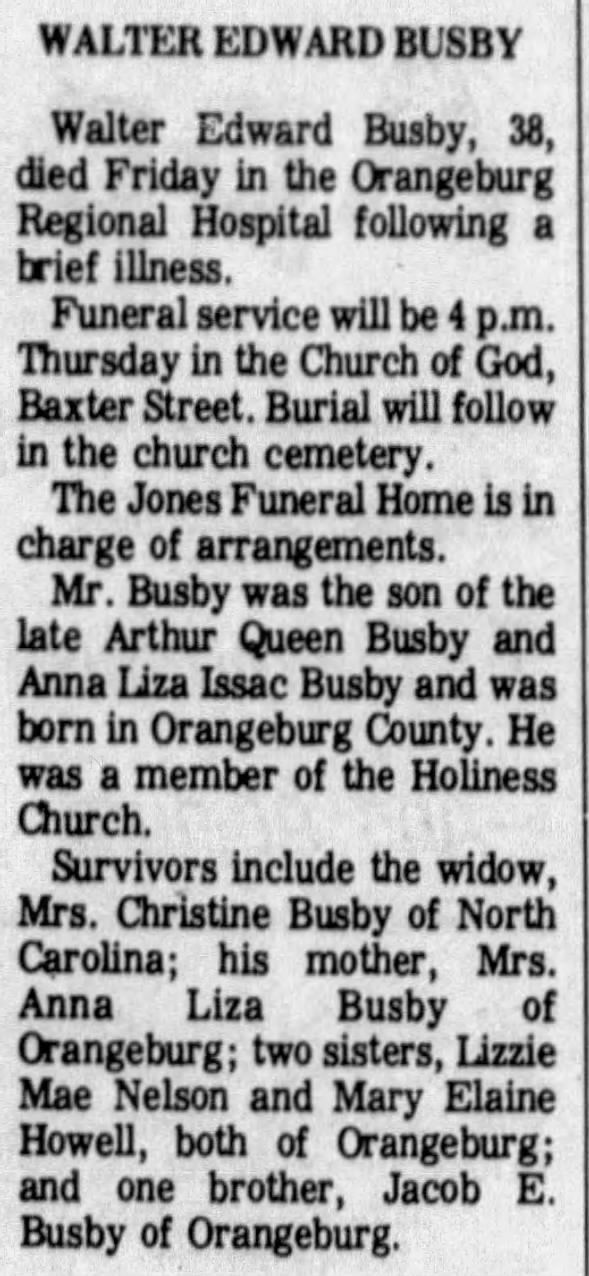 Clipping from The Times and Democrat